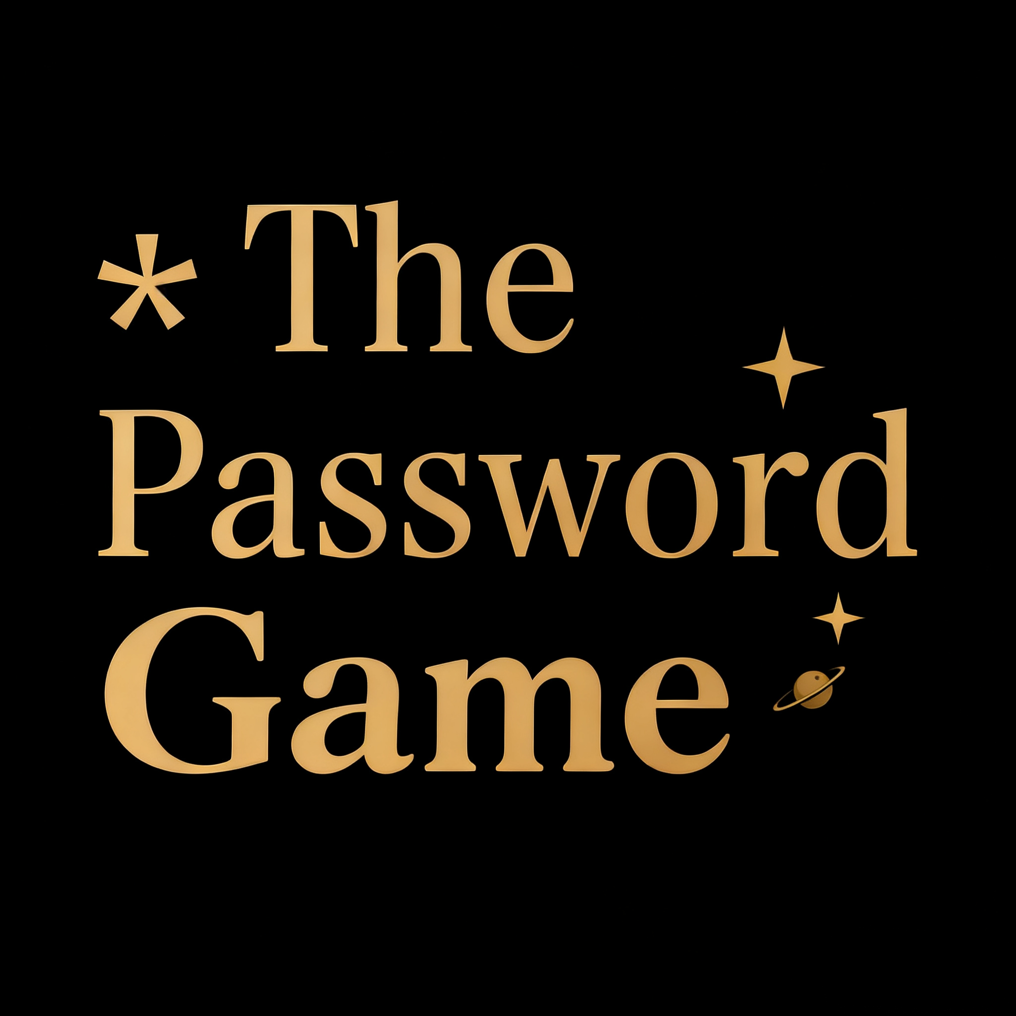 The Password Game Icon