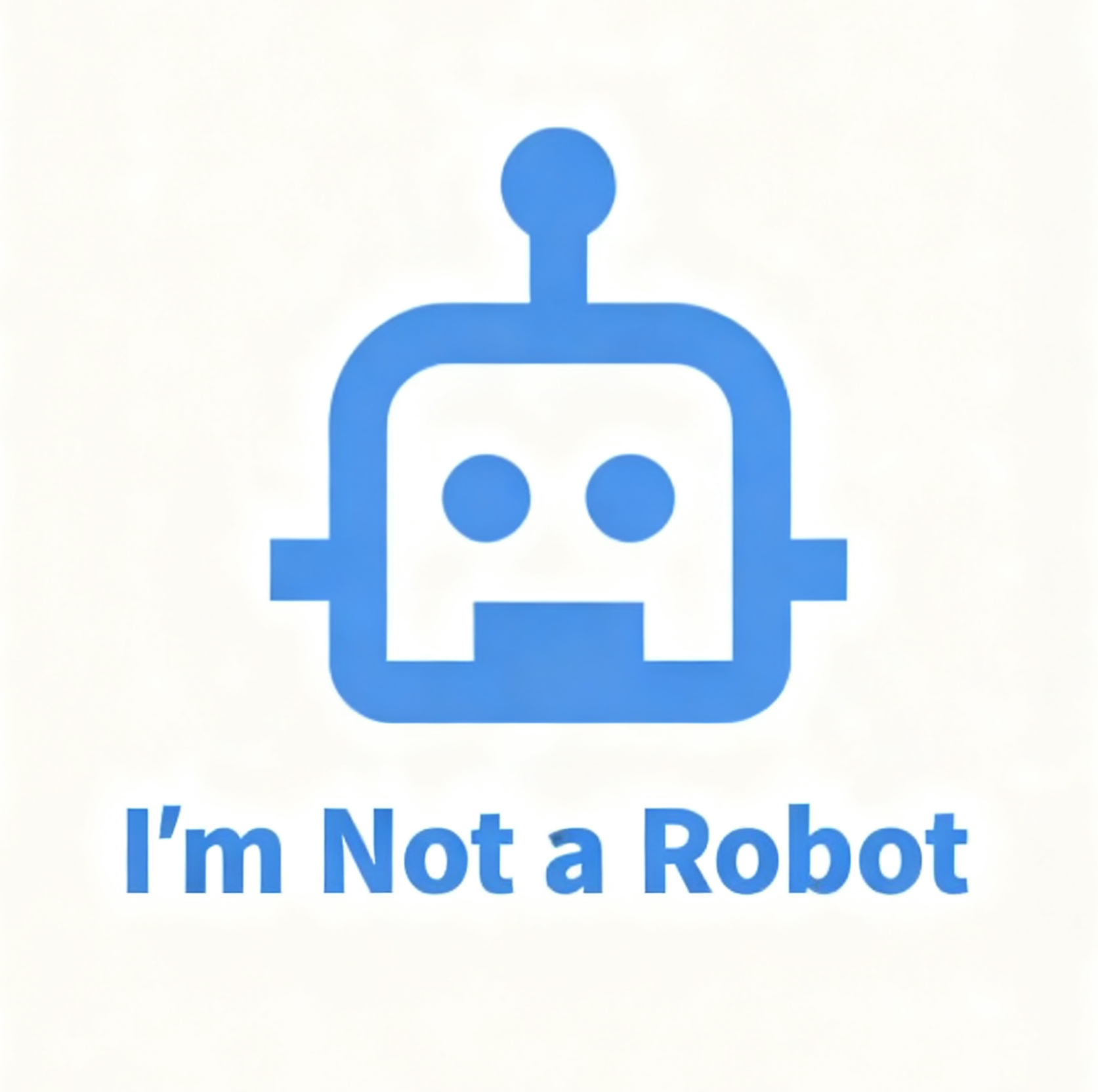I'm Not a Robot Icon